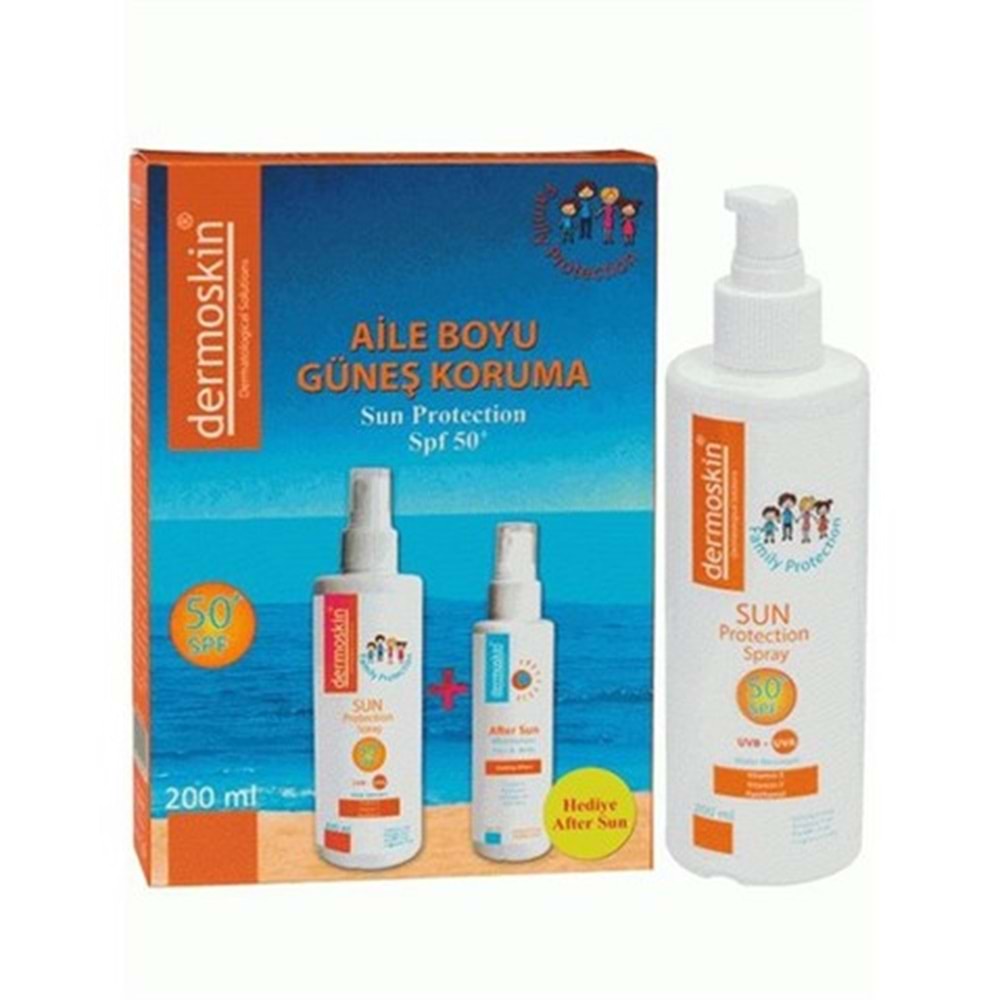 Dermoskin Sun Protection SPF 50+ Aile Boyu Güneş Koruyucu Krem