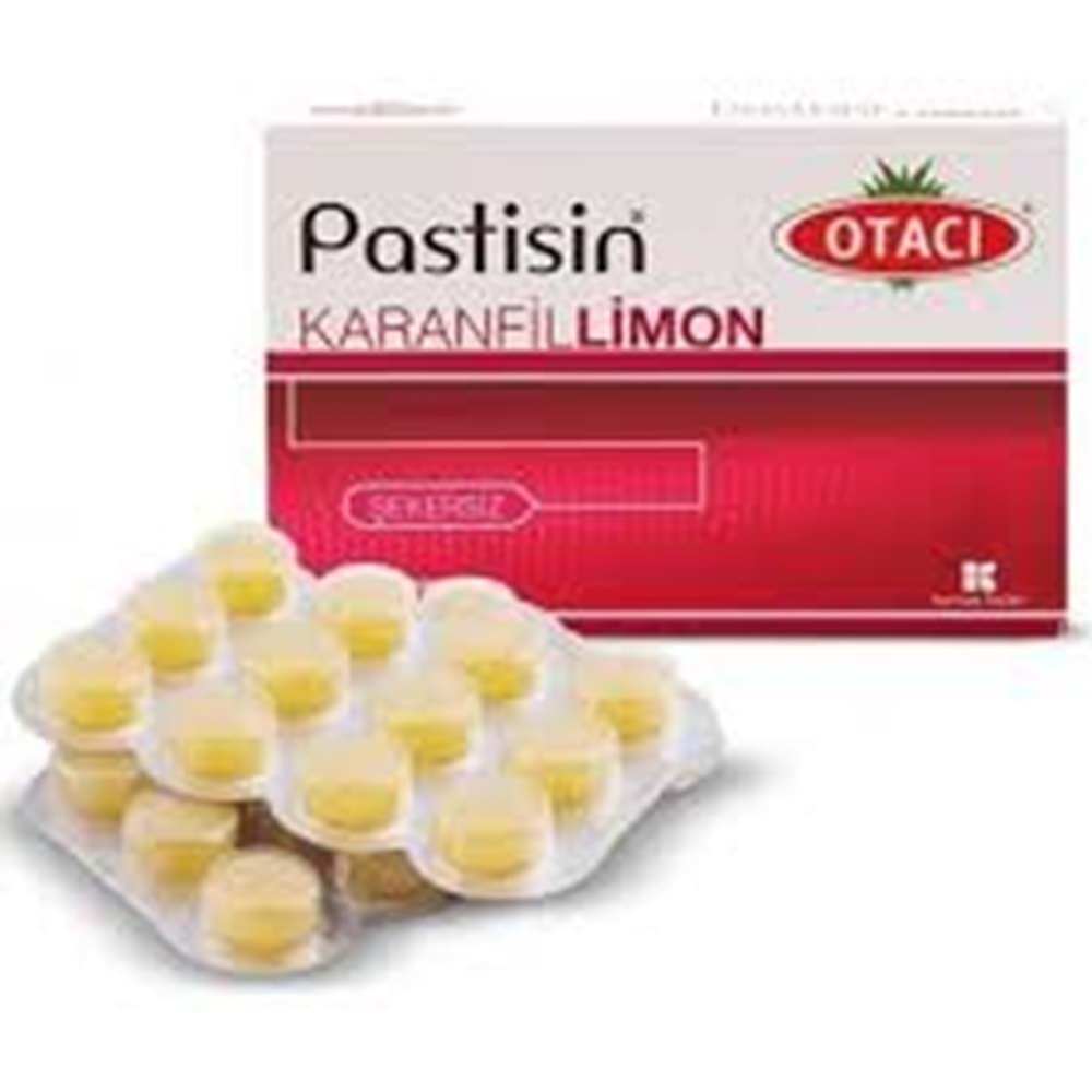 Otacı Pastisin Karanfil Limon Aromalı 24 ' lü Pastil