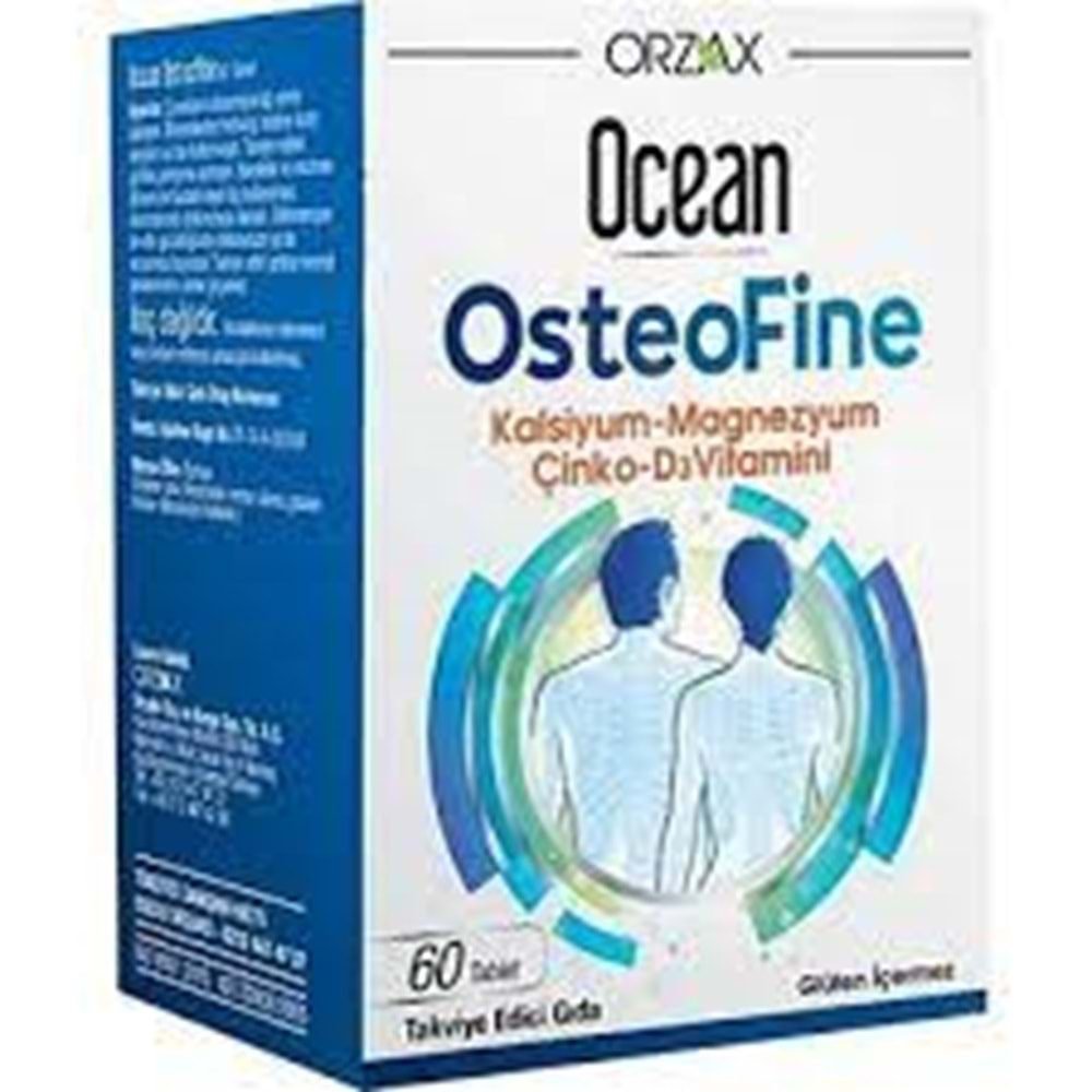 Orzax Ocean Osteofine 60 Tablet - 2 Kutu