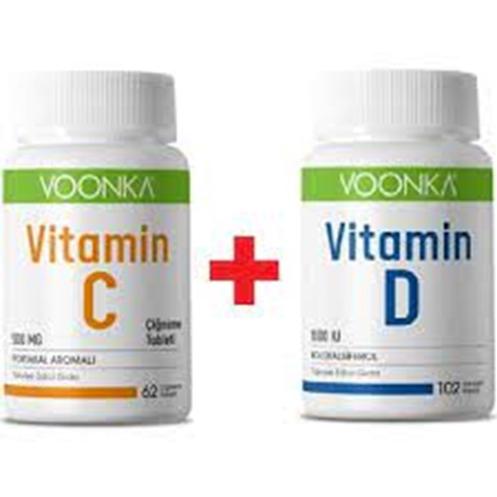 Voonka C Vitamini + D Vitamini Avantaj Paketi