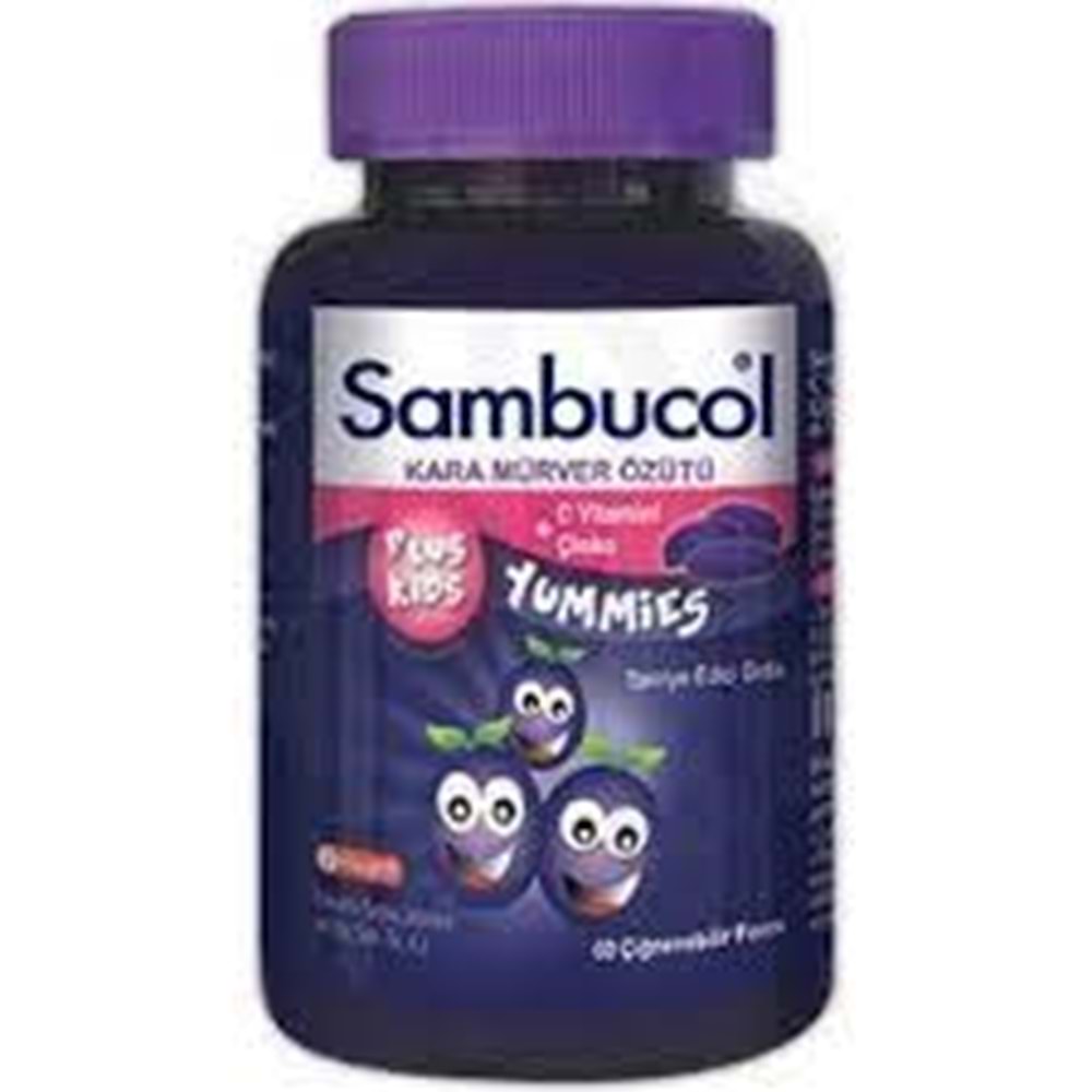 İhealth Sağlık Sambucol Plus Kids Yummies 60 Tablet