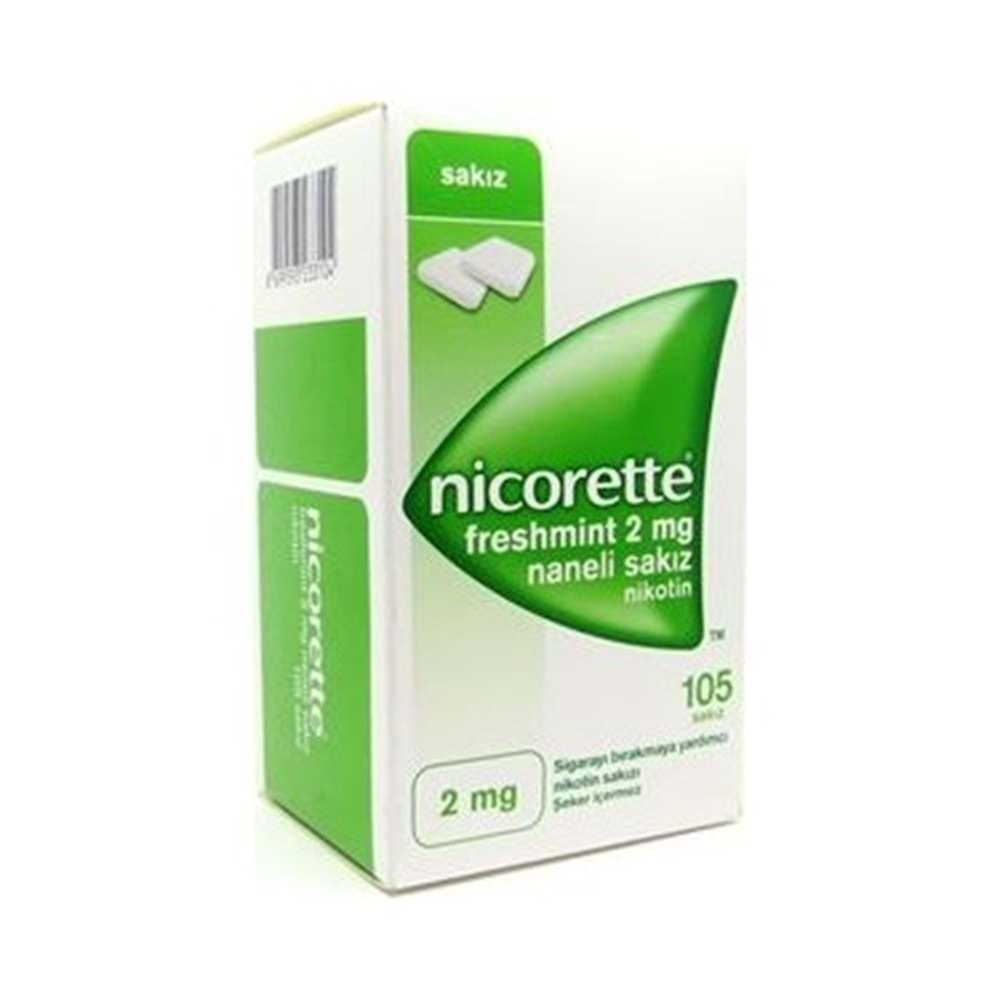 Nicorette 2 Mg Naneli Sakız 105 sakız