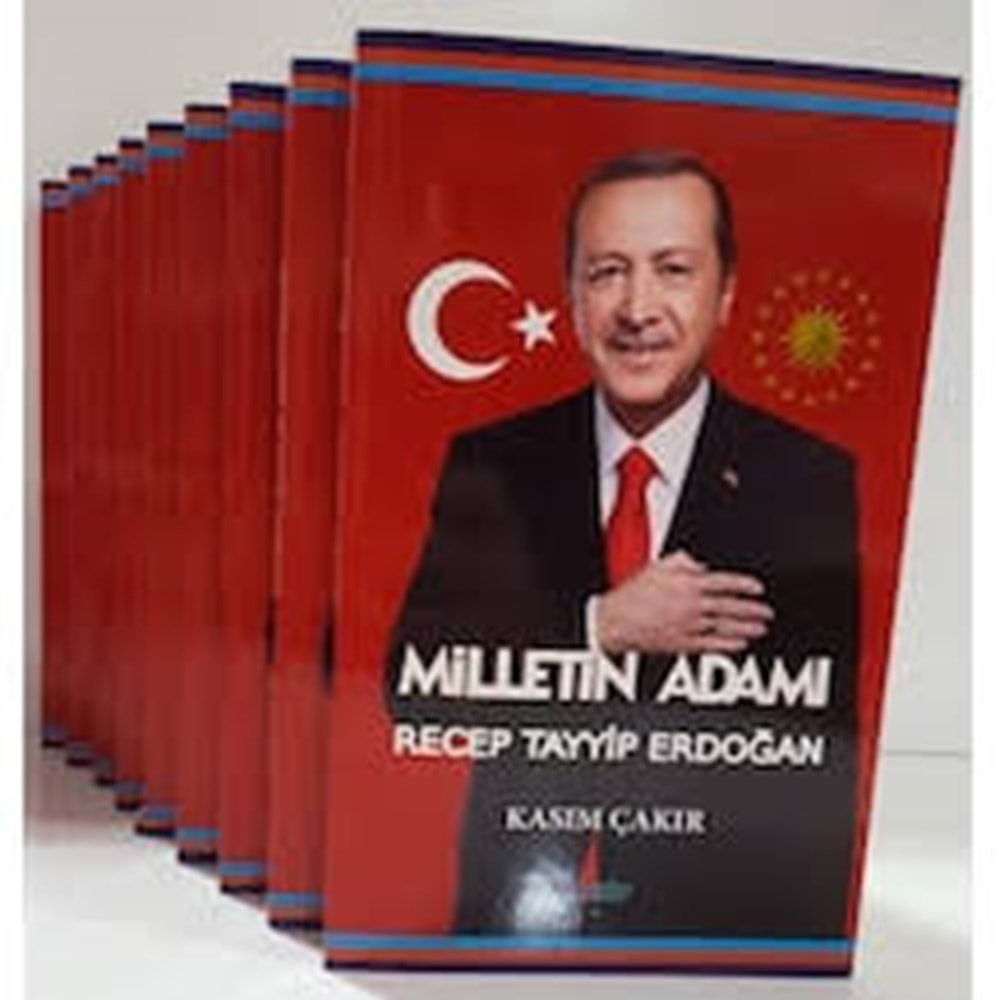 Milletin Adamı Recep Tayyip Erdoğan 10'lu Set