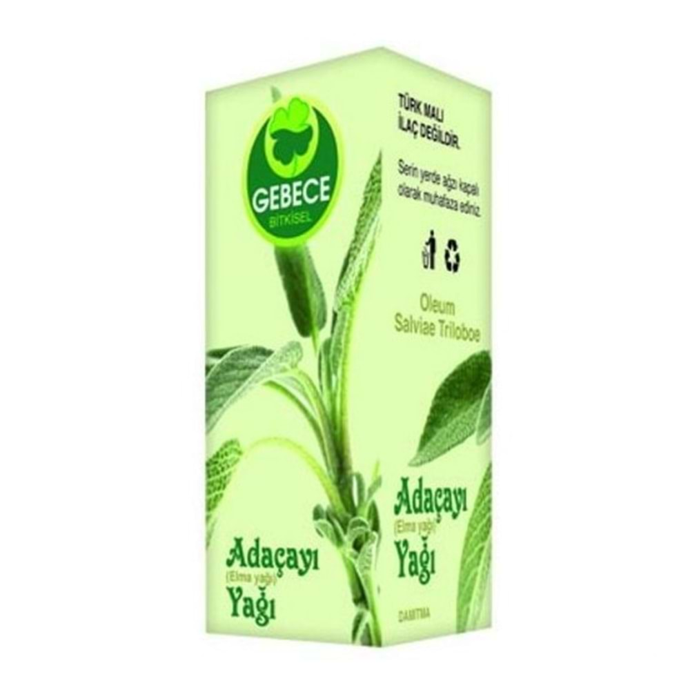 Gebece Adaçayı Yağı (Elma Yağı) 20 Ml