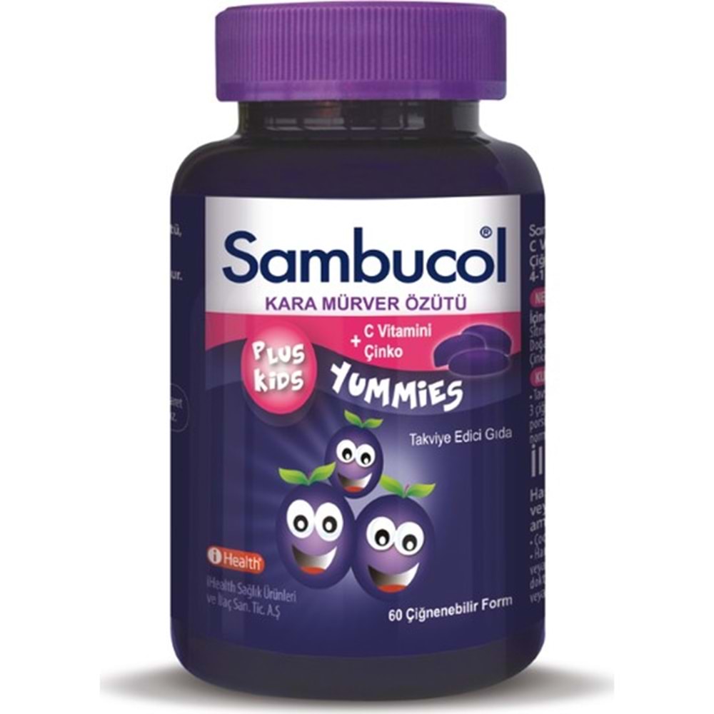 Sambucol Plus Kids Yummies 60 Tablet