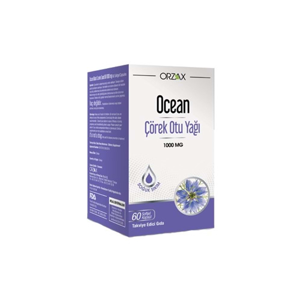 Orzax Ocean Çörek Otu Yağı