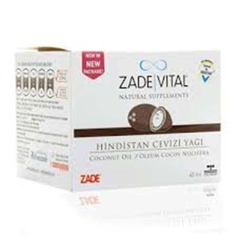 Zade Vital Hindistan Cevizi Yağı 40 Ml