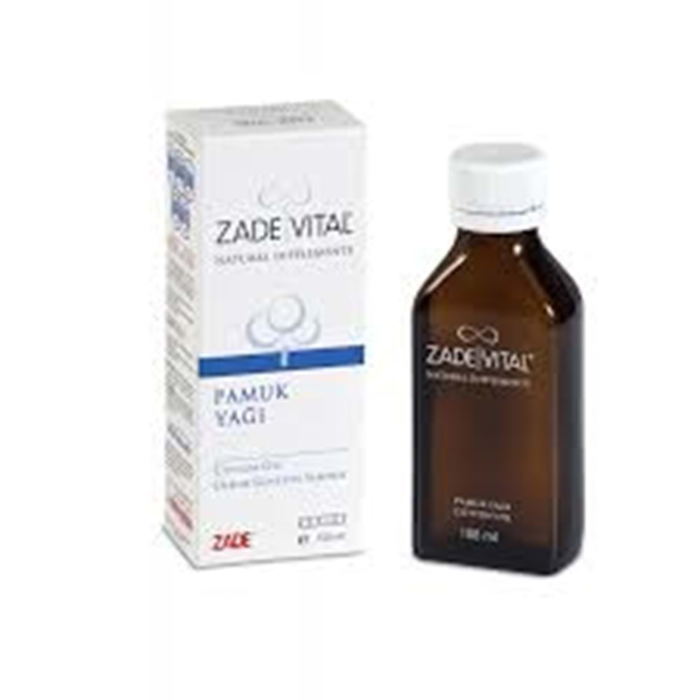 Zade Vital Pamuk Yağı 100 Ml