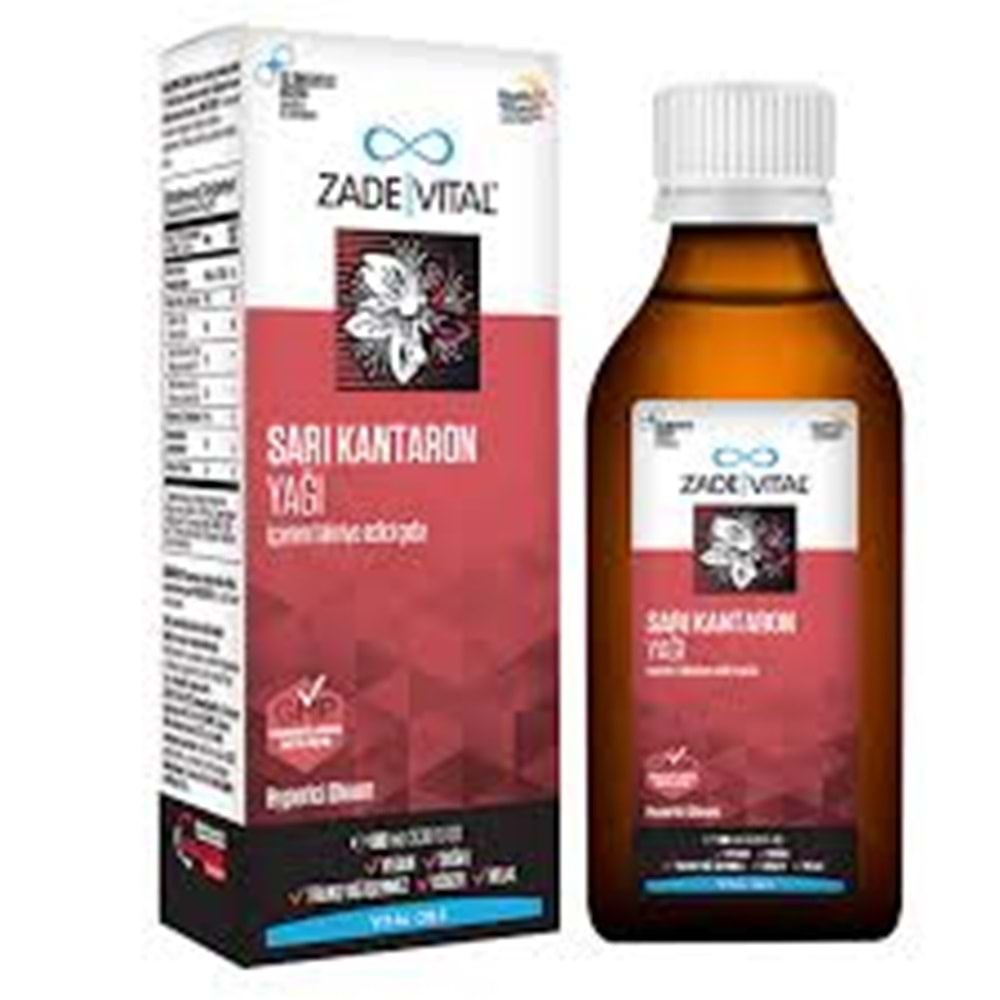 Zade Vital Sarı Kantaron Yağı 150 ml