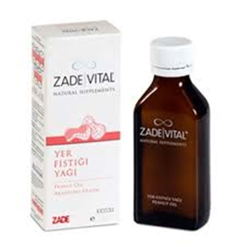 Zade Vital Yer Fıstığı Yağı 100 Ml