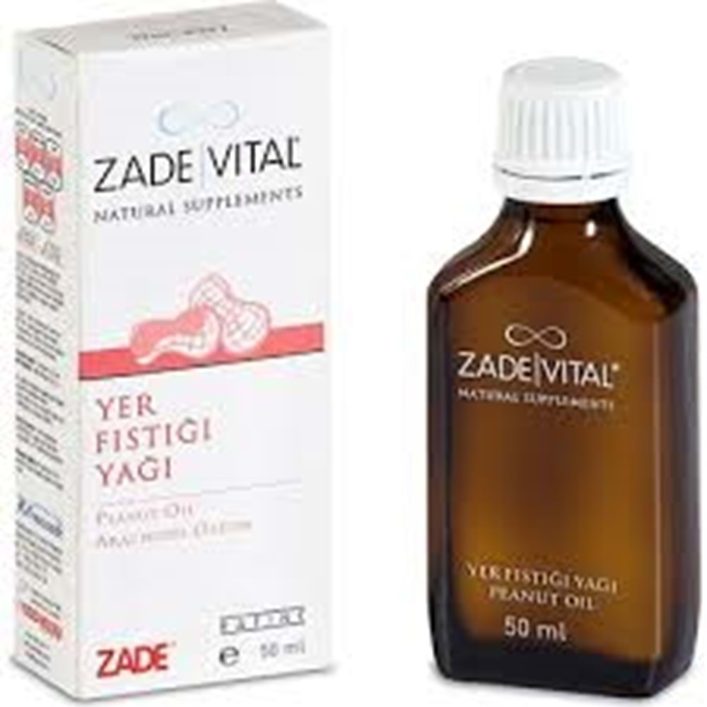 Zade Vital Yer Fıstıgı Yagı 50 Ml