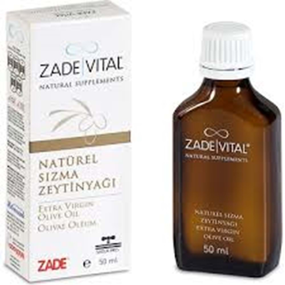 Zade Vital Sızma Zeytin Yagı 50 Ml