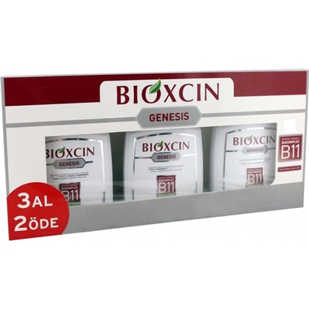 Bioxcin Genesis Şampuan 300 ml 3 AL 2 ÖDE - Yağlı Saçlar