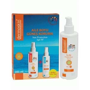 Dermoskin Sun Protection SPF 50+ Aile Boyu Güneş Koruyucu Krem