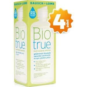 Biotrue 120 ml Multi-Purpose Solüsyon x 4 Adet