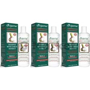 Zigavus Extra Plus Sarımsaklı Şampuan 450Ml 3 Adet