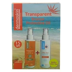 Dermoskin Sun Transparent Bronze Protective Oil Spf 15