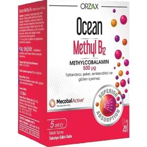 Ocean Methyl B12 500 mcg Sprey 5 ml