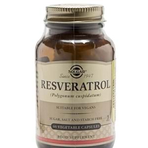 Solgar Resveratrol 60 Kapsül