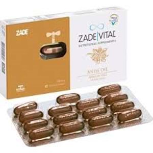 Zade Vital Anason Yağı Blister 30 Kapsül