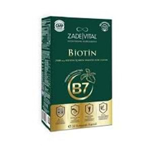 Zade Vital Biotin 2500 Mcg 30 Kapsül