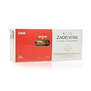 Zade Vital Nar Çekirdeği Yağı 400 Mg 60 Kapsül