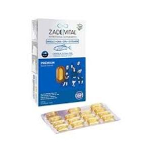 Zade Vital Premium Omega 3 Balık Yağı Genel Destek 45 Kapsül