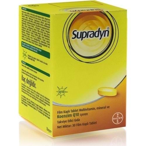 Supradyn Koenzim Q10 30 Tablet