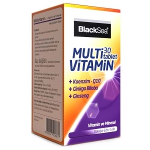 Blacksea Multi Vitamin 30 Tablet