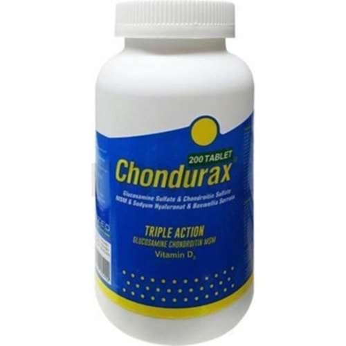 Apexis Chondurax Trıple 200 Tb Glucosamine Chondrotin Msm Vitamin