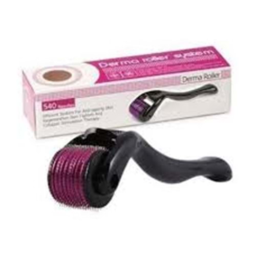 Dermaroller 540 İğneli 0.5 - 1 mm Derma Roller Saç Cilt Yüz Tarak