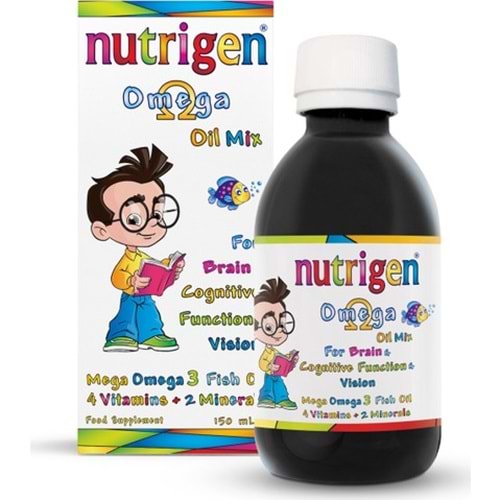 Nutrigen Omega Şurup 150 ml (Çilek) 200ML