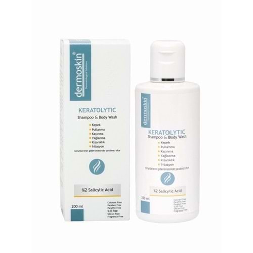 Dermoskin Keratolytic Shampoo Body Wash 200 Ml