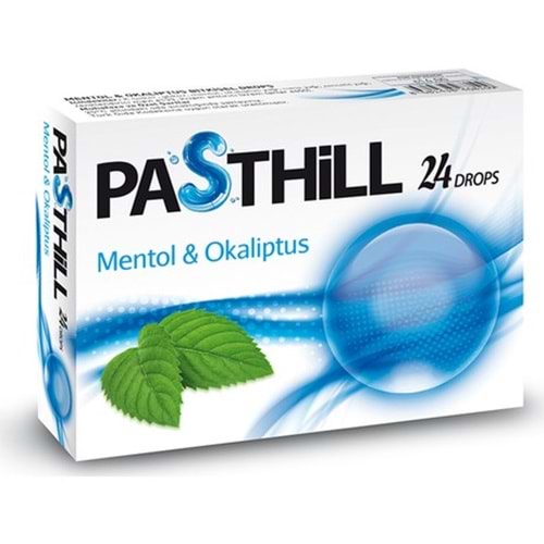 Ledapharma Pasthill Mentol & Okaliptus 24 Drops