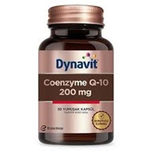 Dynavit Koenzim Q10 200 mg 30 Kapsül