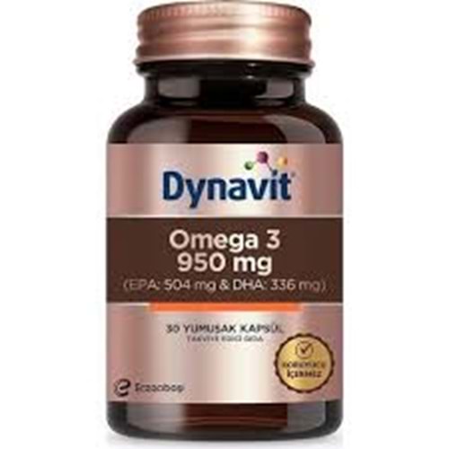 Eczacıbaşı Dynavit Omega 3 950 Mg Balık Yağı 30 Kapsül