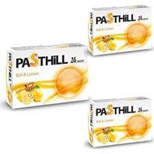 Ledapharma Pasthill Bal Limon 24 Drops - Pastil x 3 Adet