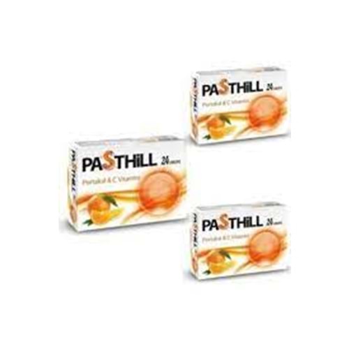 Ledapharma Pasthill Portakal Vitamin C 24 Drops – Pastil x 3 Adet