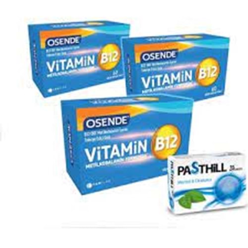 Osende Osende Vitamin B12 60 Tablet