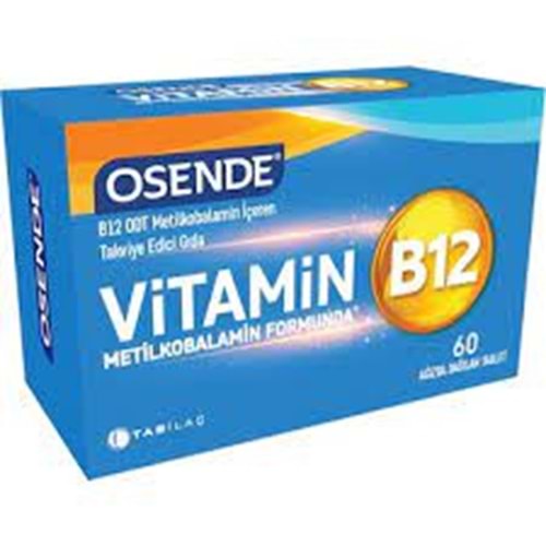 Tab İlaç Osende Vitamin B12 60TB