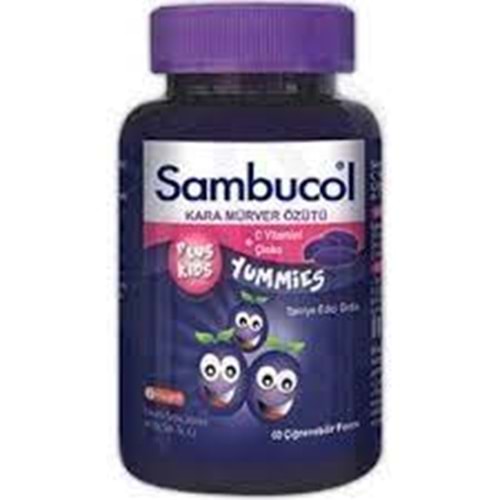 İhealth Sağlık Sambucol Plus Kids Yummies 60 Tablet