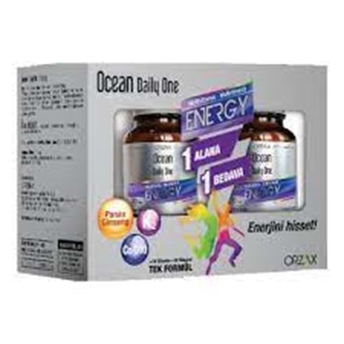 Orzax Ocean Daily One Energy 30 Tablet -1+1