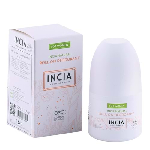 INCIA Doğal Roll-On Deodorant Kadınlar İçin