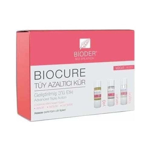 Bioder Biocure Body Tüy Azaltıcı Kür 3 X 10Ml