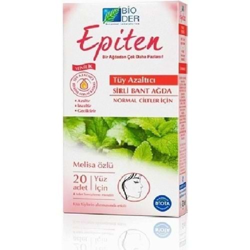 Bioder Epiten Yüz İçin Sirli Bant Ağda Bantları