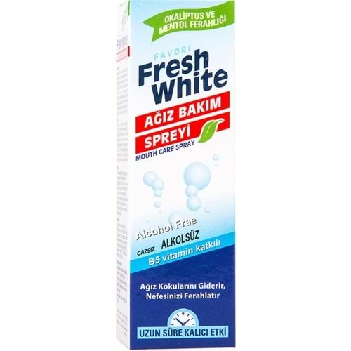 Favori Fresh White Ağız Bakım Suyu