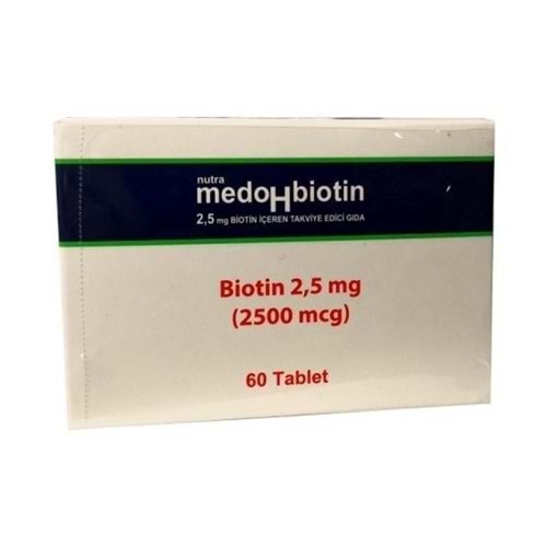 Dermoskin Medohbiotin Biotin 2,5mg 60 Tablet