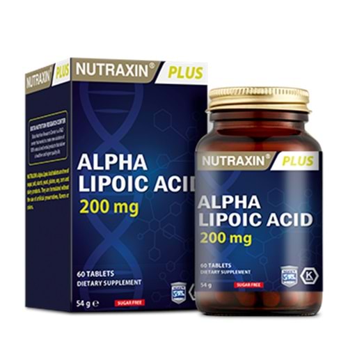 Nutraxin Alpha Lipoic Acid 200 Mg 60 Tablet