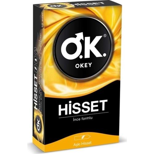 Okey Hisset Prezervatif 10 lu