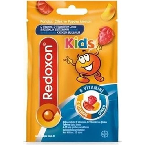 Redoxon Kids Çiğnenebilir Takviye Edici Gıda 25 Adet
